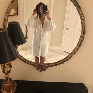 Sabo dress small white, new with tags and so soft!